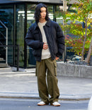 ファイバー 中綿 MA-1 エコダウン 防風 撥水 ストレッチ 軽量 メンズ レディース ユニセックス UNIIT ユニット