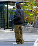 ファイバー 中綿 MA-1 エコダウン 防風 撥水 ストレッチ 軽量 メンズ レディース ユニセックス UNIIT ユニット