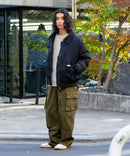 ファイバー 中綿 MA-1 エコダウン 防風 撥水 ストレッチ 軽量 メンズ レディース ユニセックス UNIIT ユニット