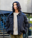 ファイバー 中綿 MA-1 エコダウン 防風 撥水 ストレッチ 軽量 メンズ レディース ユニセックス UNIIT ユニット