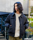 ファイバー 中綿 MA-1 エコダウン 防風 撥水 ストレッチ 軽量 メンズ レディース ユニセックス UNIIT ユニット