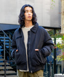 ファイバー 中綿 MA-1 エコダウン 防風 撥水 ストレッチ 軽量 メンズ レディース ユニセックス UNIIT ユニット