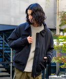 ファイバー 中綿 MA-1 エコダウン 防風 撥水 ストレッチ 軽量 メンズ レディース ユニセックス UNIIT ユニット