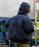 ファイバー 中綿 MA-1 エコダウン 防風 撥水 ストレッチ 軽量 メンズ レディース ユニセックス UNIIT ユニット