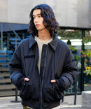 ファイバー 中綿 MA-1 エコダウン 防風 撥水 ストレッチ 軽量 メンズ レディース ユニセックス UNIIT ユニット