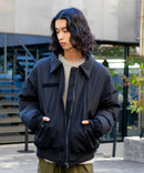 ファイバー 中綿 MA-1 エコダウン 防風 撥水 ストレッチ 軽量 メンズ レディース ユニセックス UNIIT ユニット