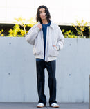 ファイバー 中綿 MA-1 エコダウン 防風 撥水 ストレッチ 軽量 メンズ レディース ユニセックス UNIIT ユニット