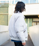 ファイバー 中綿 MA-1 エコダウン 防風 撥水 ストレッチ 軽量 メンズ レディース ユニセックス UNIIT ユニット