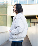 ファイバー 中綿 MA-1 エコダウン 防風 撥水 ストレッチ 軽量 メンズ レディース ユニセックス UNIIT ユニット