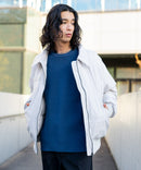 ファイバー 中綿 MA-1 エコダウン 防風 撥水 ストレッチ 軽量 メンズ レディース ユニセックス UNIIT ユニット