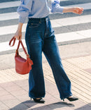 デニムワイドパンツ【C-FORT POINT/フォートポイント】