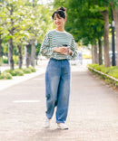 デニムカーブパンツ【C-FORT POINT/フォートポイント】