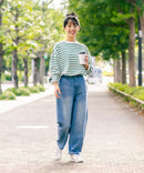 デニムカーブパンツ【C-FORT POINT/フォートポイント】