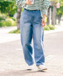 デニムカーブパンツ【C-FORT POINT/フォートポイント】