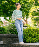 デニムカーブパンツ【C-FORT POINT/フォートポイント】