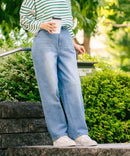 デニムカーブパンツ【C-FORT POINT/フォートポイント】