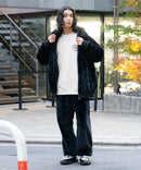 ふわふわ もこもこ エコファー フェイクファー イージーパンツ 防寒 UNIIT ユニット