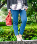 【C-FORT POINT】ポカポカ 裏地 デニムスキニーパンツ