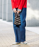 デニムワイドパンツ【C-FORT POINT/フォートポイント】