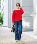 デニムワイドパンツ【C-FORT POINT/フォートポイント】