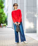 デニムワイドパンツ【C-FORT POINT/フォートポイント】