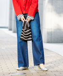 デニムワイドパンツ【C-FORT POINT/フォートポイント】