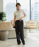 【U.S. POLO ASSN./ユーエスポロアッスン】ワンポイントロゴ刺繍 スムースカットソーシャツ