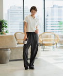 【U.S. POLO ASSN./ユーエスポロアッスン】ワンポイントロゴ刺繍 スムースカットソーシャツ