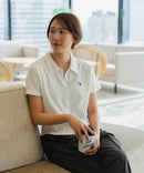 【U.S. POLO ASSN./ユーエスポロアッスン】ワンポイントロゴ刺繍 スムースカットソーシャツ