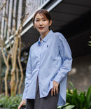 【U.S. POLO ASSN./ユーエスポロアッスン】ワンポイントロゴ刺繍 ブロードシャツ