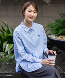 【U.S. POLO ASSN./ユーエスポロアッスン】ワンポイントロゴ刺繍 ブロードシャツ