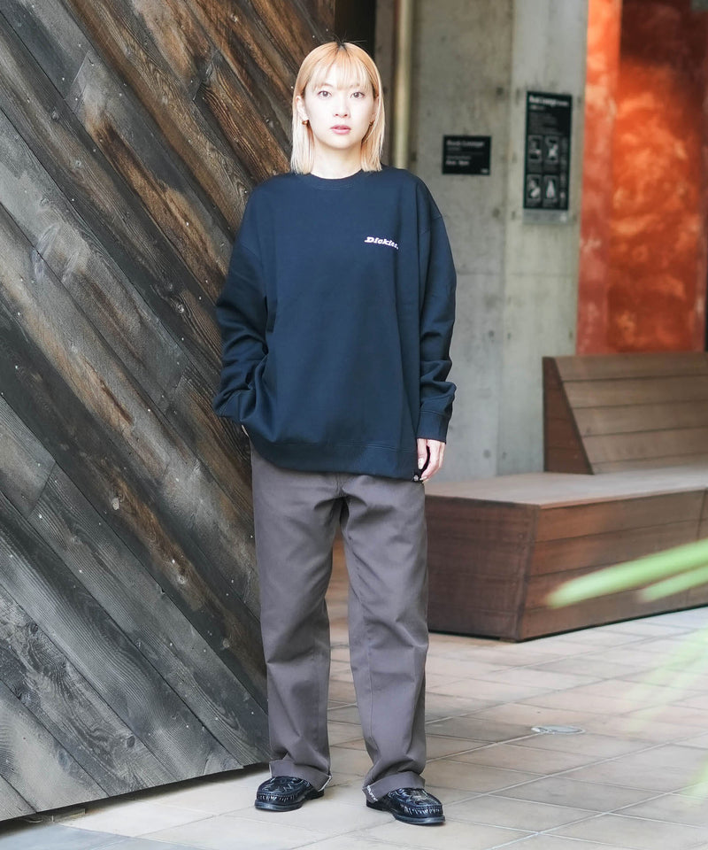 【DICKIES/ディッキーズ】裏起毛 バック刺繍 スウェットトレーナー