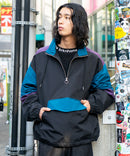 【brknhome/ブロークンホーム】ナイロンアノラックジャケット/ハーフジップ スタンドネック プルオーバー ❘ジーンズメイト公式オンラインショップ