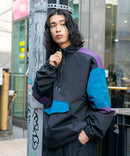 【brknhome/ブロークンホーム】ナイロンアノラックジャケット/ハーフジップ スタンドネック プルオーバー ❘ジーンズメイト公式オンラインショップ