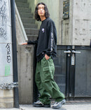 オーバーサイズ ワーク カーゴパンツ スノーワーカー パンツ パラシュートカーゴパンツ BEN DAVIS ベンデイビス ❘ジーンズメイト公式オンラインショップ