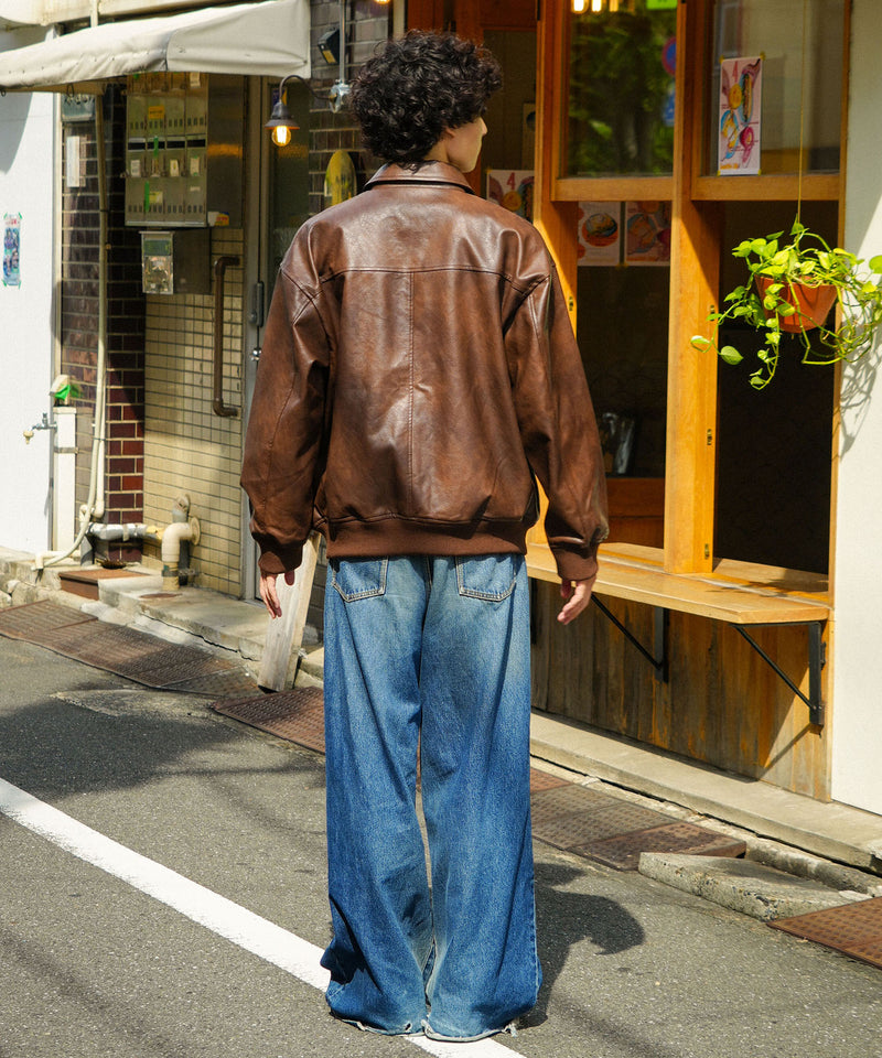 A_A様ポロクラブ レザージャケット ブルゾン 80s 美品 楽天市場