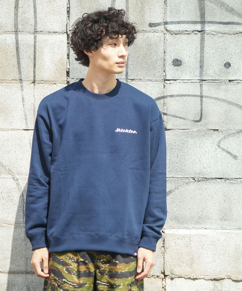 【DICKIES/ディッキーズ】裏起毛 バック刺繍 スウェットトレーナー