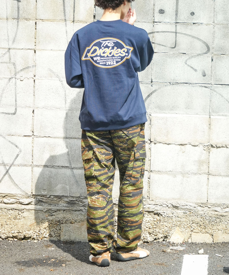 【DICKIES/ディッキーズ】裏起毛 バック刺繍 スウェットトレーナー
