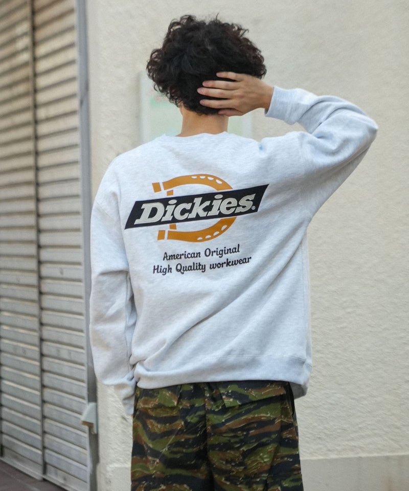 【DICKIES/ディッキーズ】裏起毛 バック刺繍 スウェットトレーナー