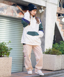 【brknhome/ブロークンホーム】ナイロンアノラックジャケット/ハーフジップ スタンドネック プルオーバー ❘ジーンズメイト公式オンラインショップ
