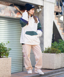 【brknhome/ブロークンホーム】ナイロンアノラックジャケット/ハーフジップ スタンドネック プルオーバー ❘ジーンズメイト公式オンラインショップ