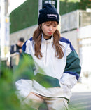 【brknhome/ブロークンホーム】ナイロンアノラックジャケット/ハーフジップ スタンドネック プルオーバー ❘ジーンズメイト公式オンラインショップ