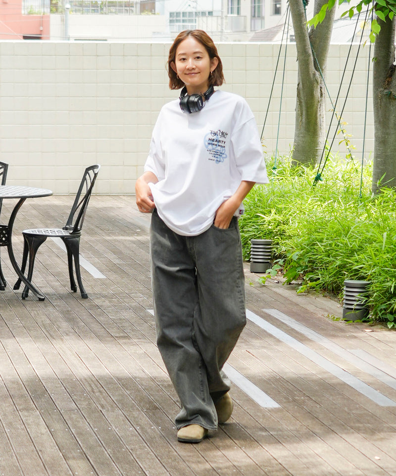 バックプリント Tシャツ ストリート スケート BEN DAVIS ベンデイビス 綿100％