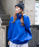裏毛 ボリューム 袖 ハーフジップ US POLO LADIES レディース ❘ジーンズメイト公式オンラインショップ