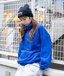 裏毛 ボリューム 袖 ハーフジップ US POLO LADIES レディース ❘ジーンズメイト公式オンラインショップ