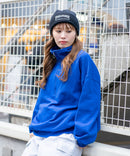 裏毛 ボリューム 袖 ハーフジップ US POLO LADIES レディース ❘ジーンズメイト公式オンラインショップ