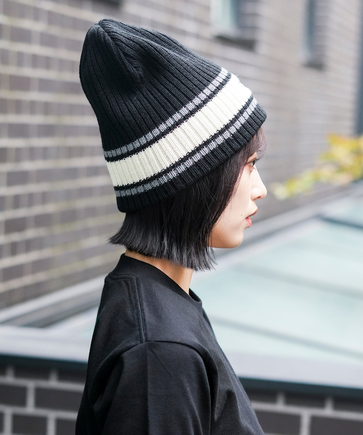 Dickies/ディッキーズ】ラインロゴニットビーニー zo