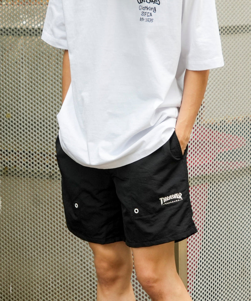 ナイロン総柄ショーツ THRASHER スラッシャー 水陸両用 水遊び