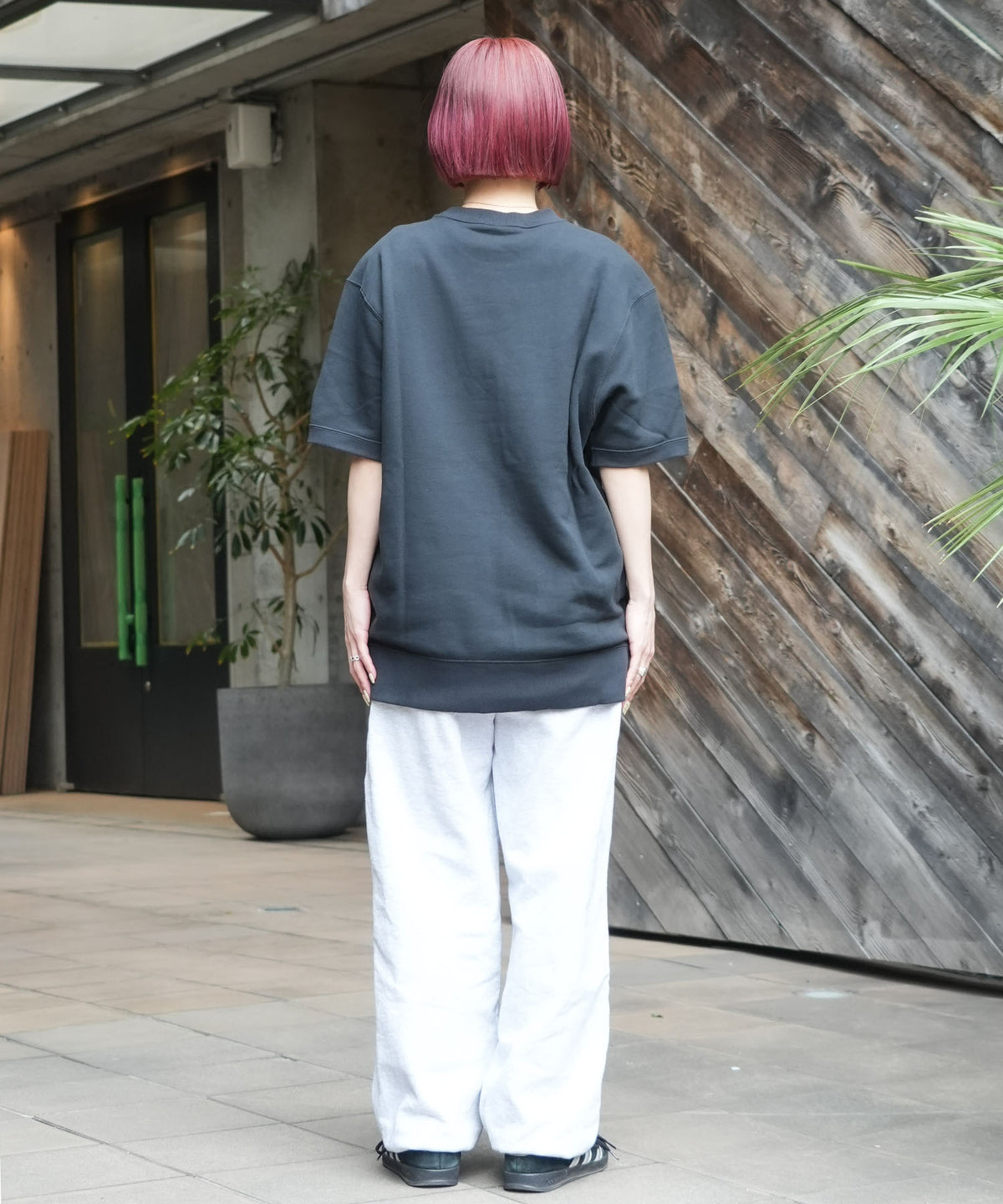 CHAMPION/チャンピオン】半袖 裏毛スウェットシャツ USAコットン
