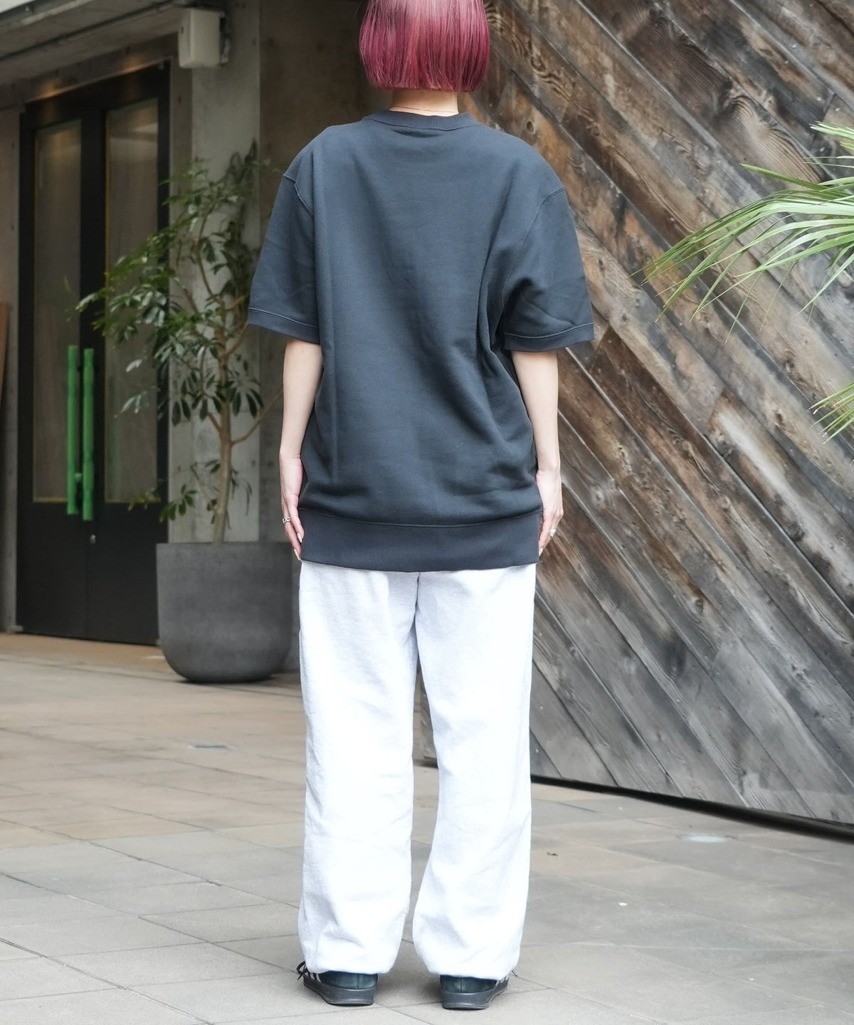 CHAMPION/チャンピオン】半袖 裏毛スウェットシャツ USAコットン